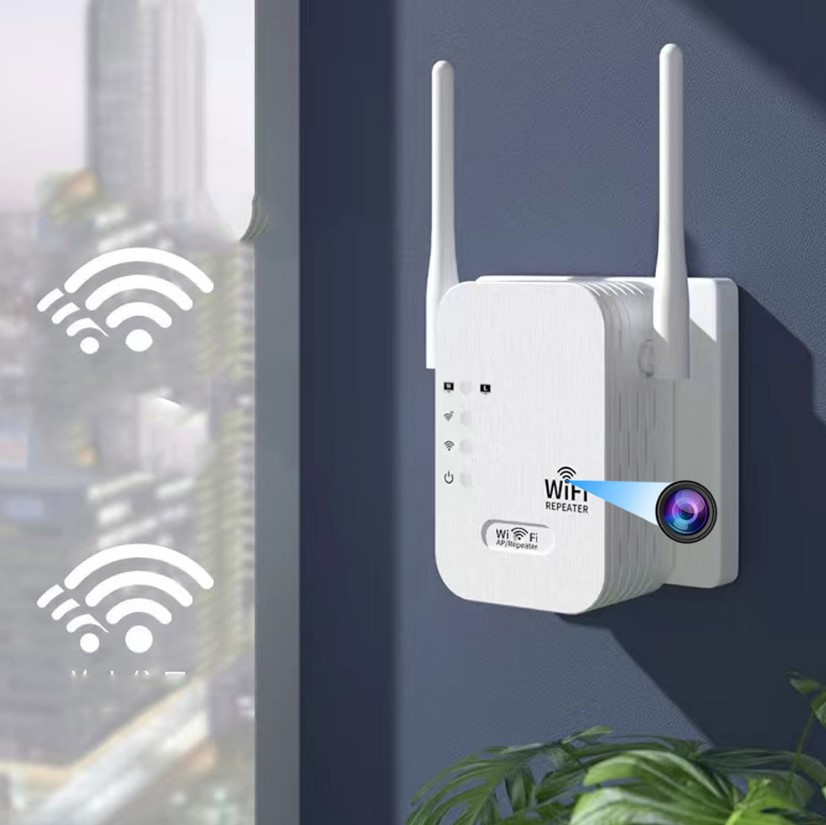 wifi zosilňovač so skrytou kamerou